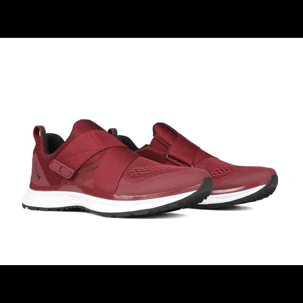 TIEM SLIPSTREAM IN MERLOT WITH SPD CLEATS